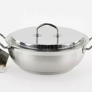 Silga Teknika Stainless Steel 24cm/10" Casserole Pot w/Lid